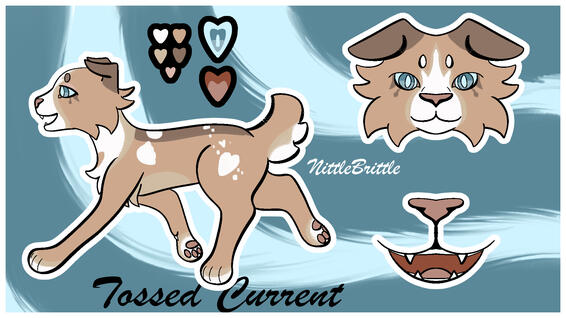 Brown cat with fullbody, headshot, and mouth reference.